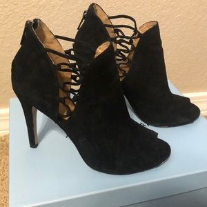 Antonio Melani Peep-toe Booties